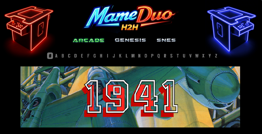 MameDuo H2H popup menu